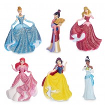 Qualité Fiable ✔ ✔ ✔ princesses disney Ensemble de figurines Princesses Disney version robes de bal -20